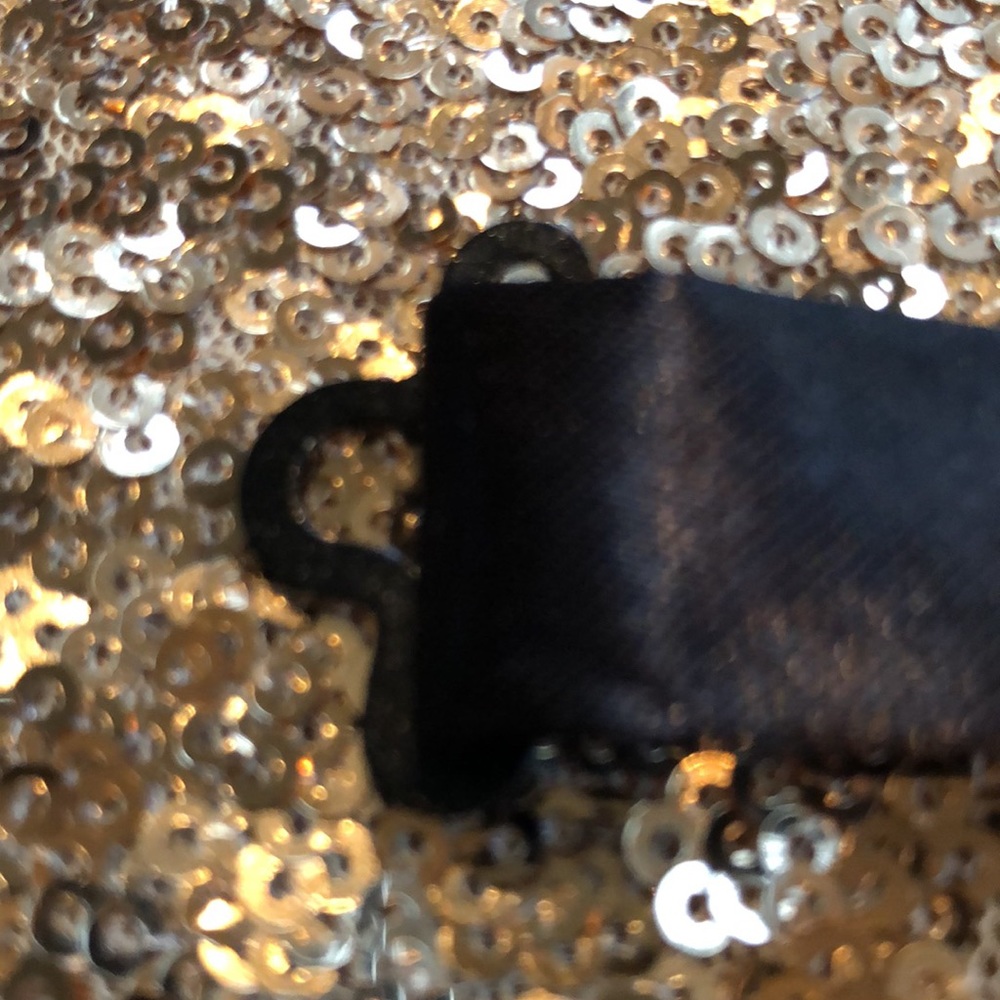 NWOT black formal  satin bowtie, pre-tied - Picture 13 of 14